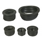 Rubber seals, seals for sewer pipes
